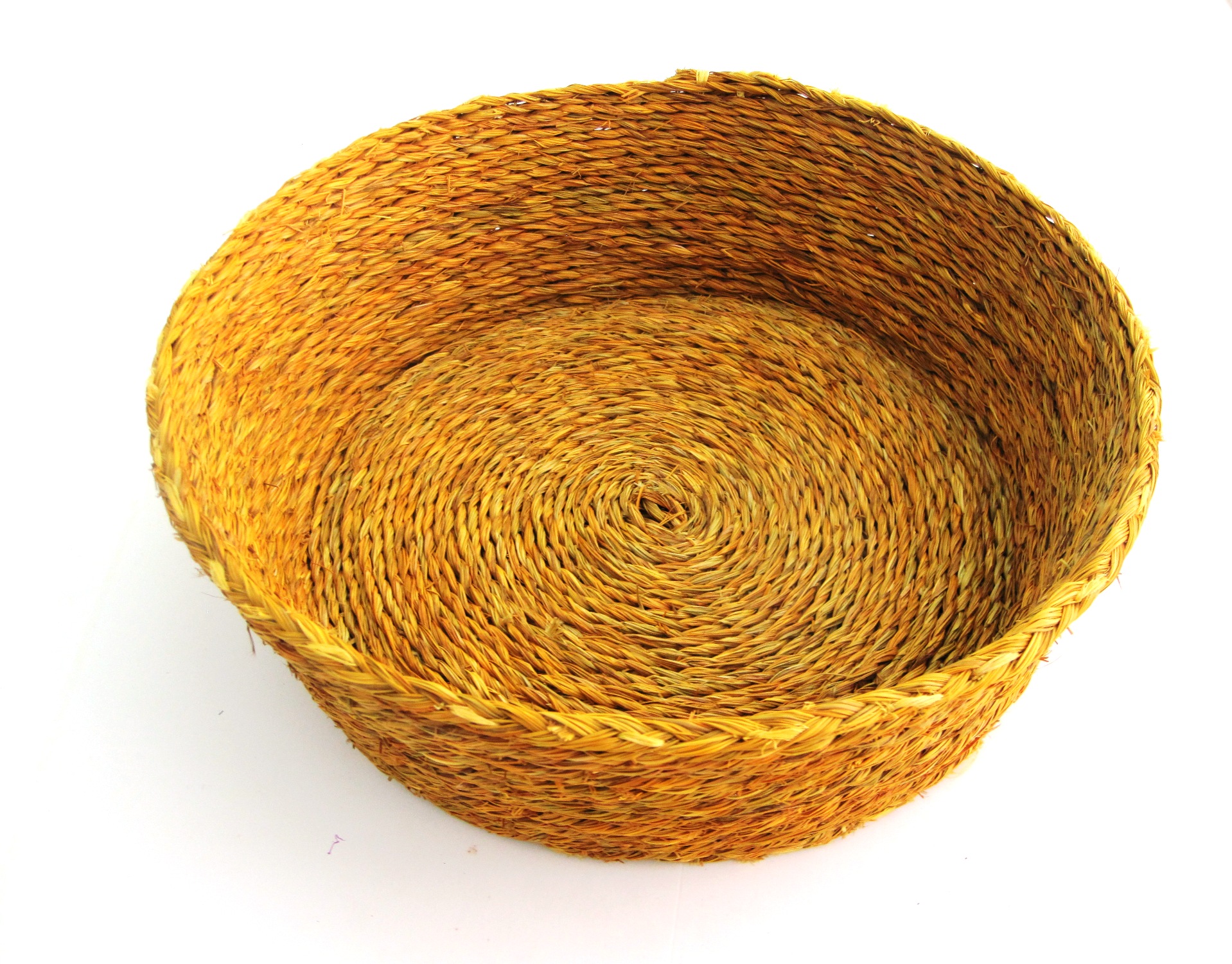 Round Bread Basket - Mustard